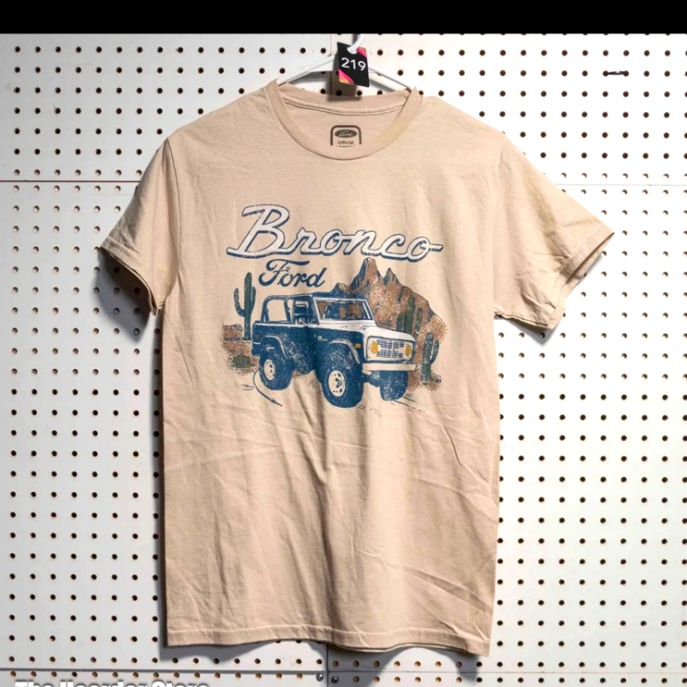 Ford Bronco Tan Graphic T-Shirt